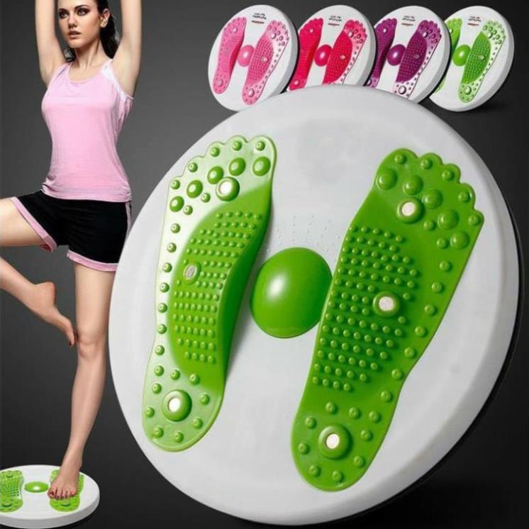 Bàn xoay eo giảm mỡ bụng tại nhà