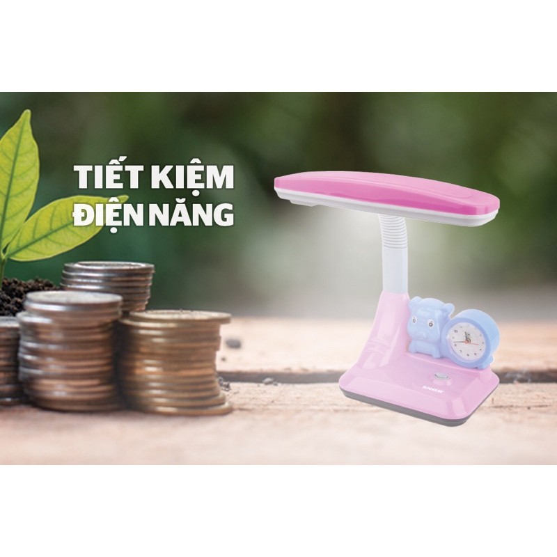 Đèn bàn học sinh Sunhouse HDBSHE14LEDV ( Đèn Led chống cận, hàng , bền đẹp, giá rẻ )