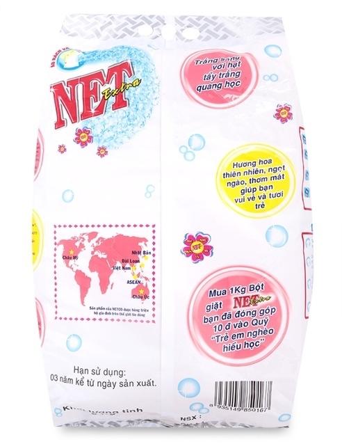 Bột giặt Net 6kg tặng Nước rửa chén 1.5kg