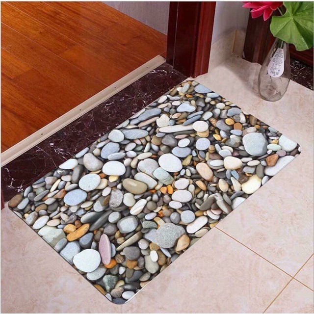 Thảm sỏi đá 3D