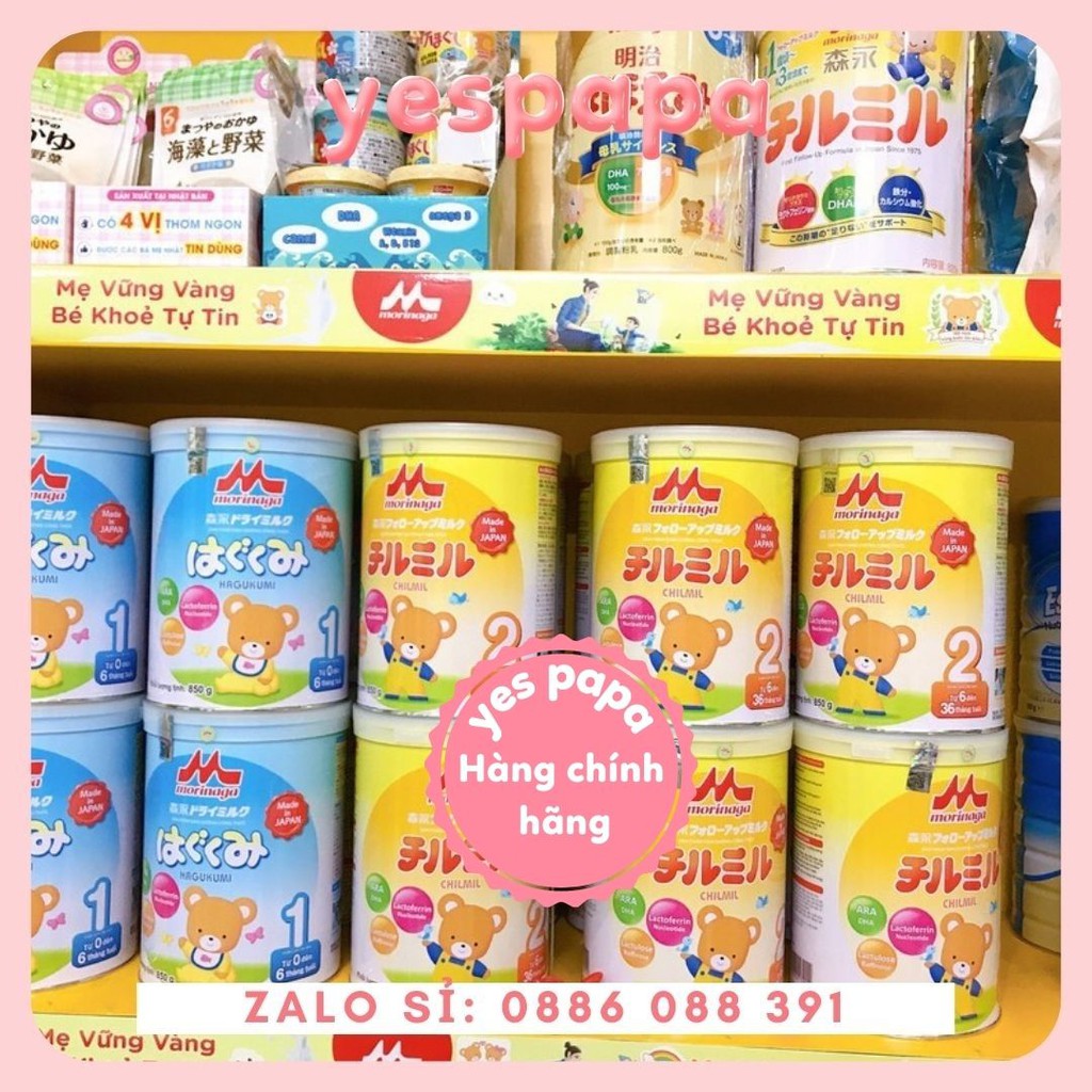 [MẪU MỚI] SỮA MORINAGA SỐ 9 NỘI ĐỊA NHẬT BẢN (hộp 800gr)