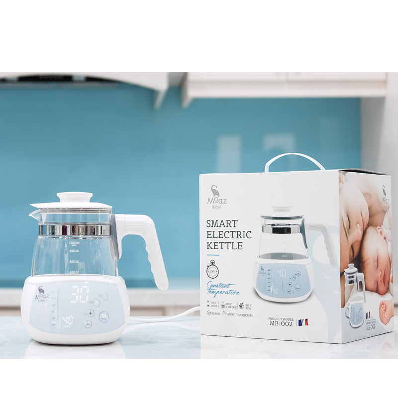 Bình đun nước đa năng thông minh Moaz Bébé MB-002 1000ml
