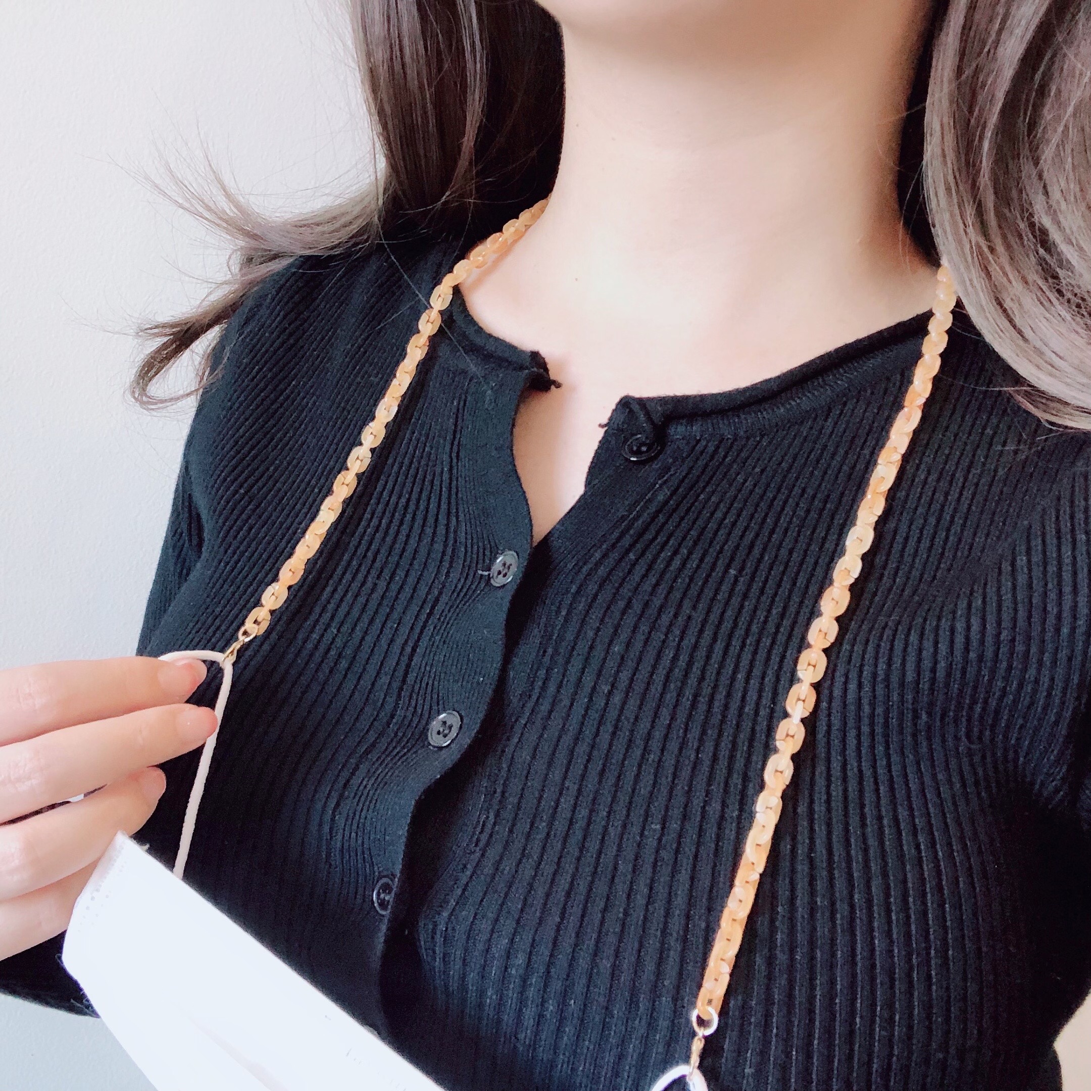 Dây đeo khẩu trang Chain  Hàn Quốc Korea