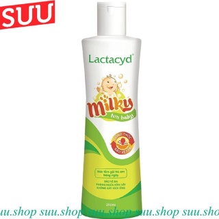 Sữa tắm gội cho bé Lactacyd Milky 250ml chính hãng thumbnail