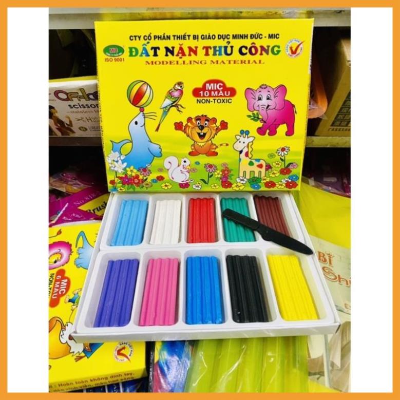 Hộp đất nặn Mic (5màu/10màu) hàng công ty