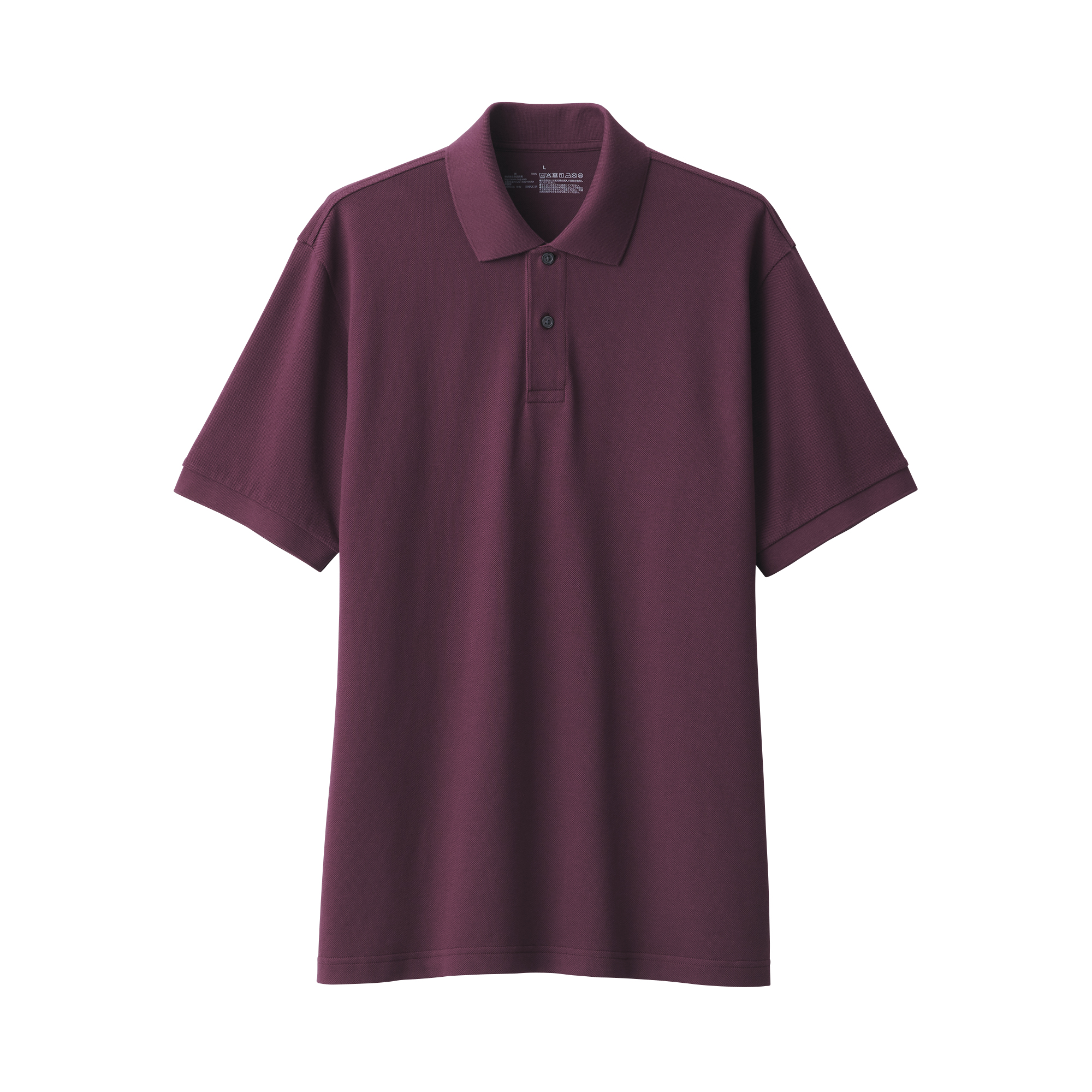 Áo Polo Vải Pique Washed MUJI