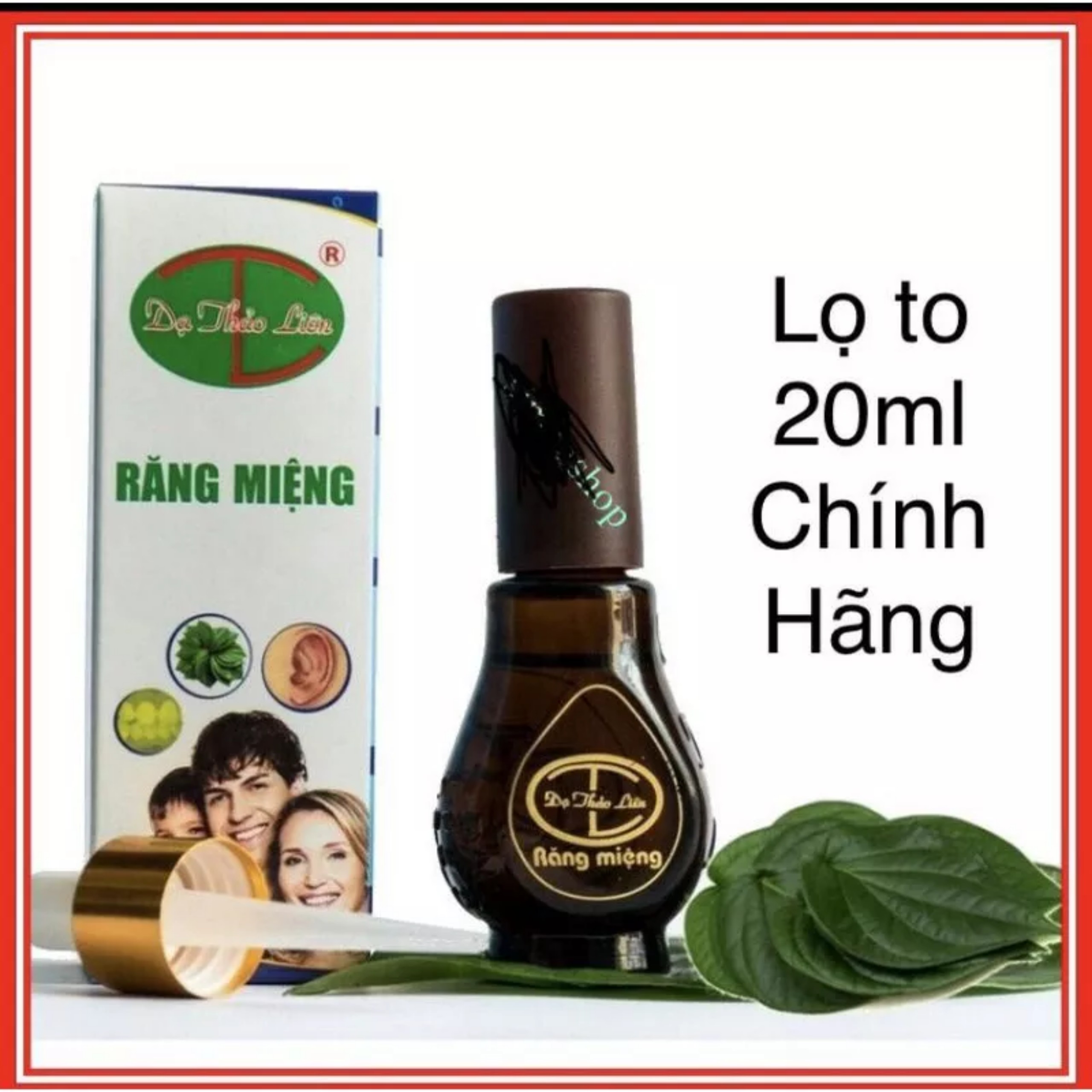 TỊNH DẦU RĂNG MIỆNG- DẠ THẠO LIÊN LOẠI 20ml