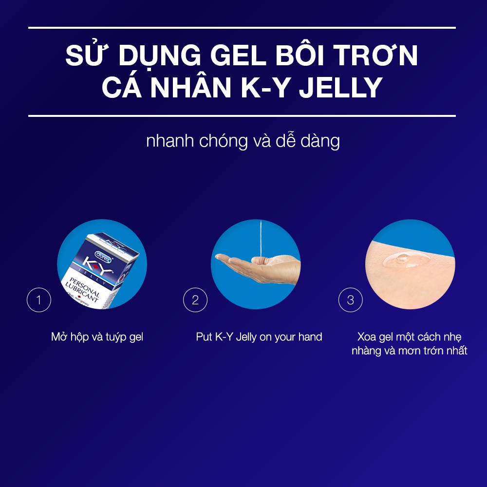Gel bôi trơn Durex KY 50ml - Thái Lan