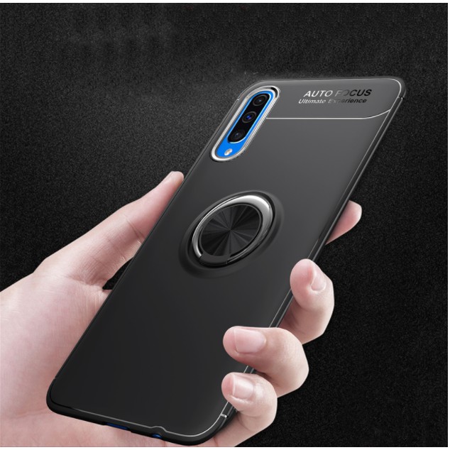 Ốp Lưng Auto Focus SAMSUNG A7 2018 Cao Su Bracket Iring