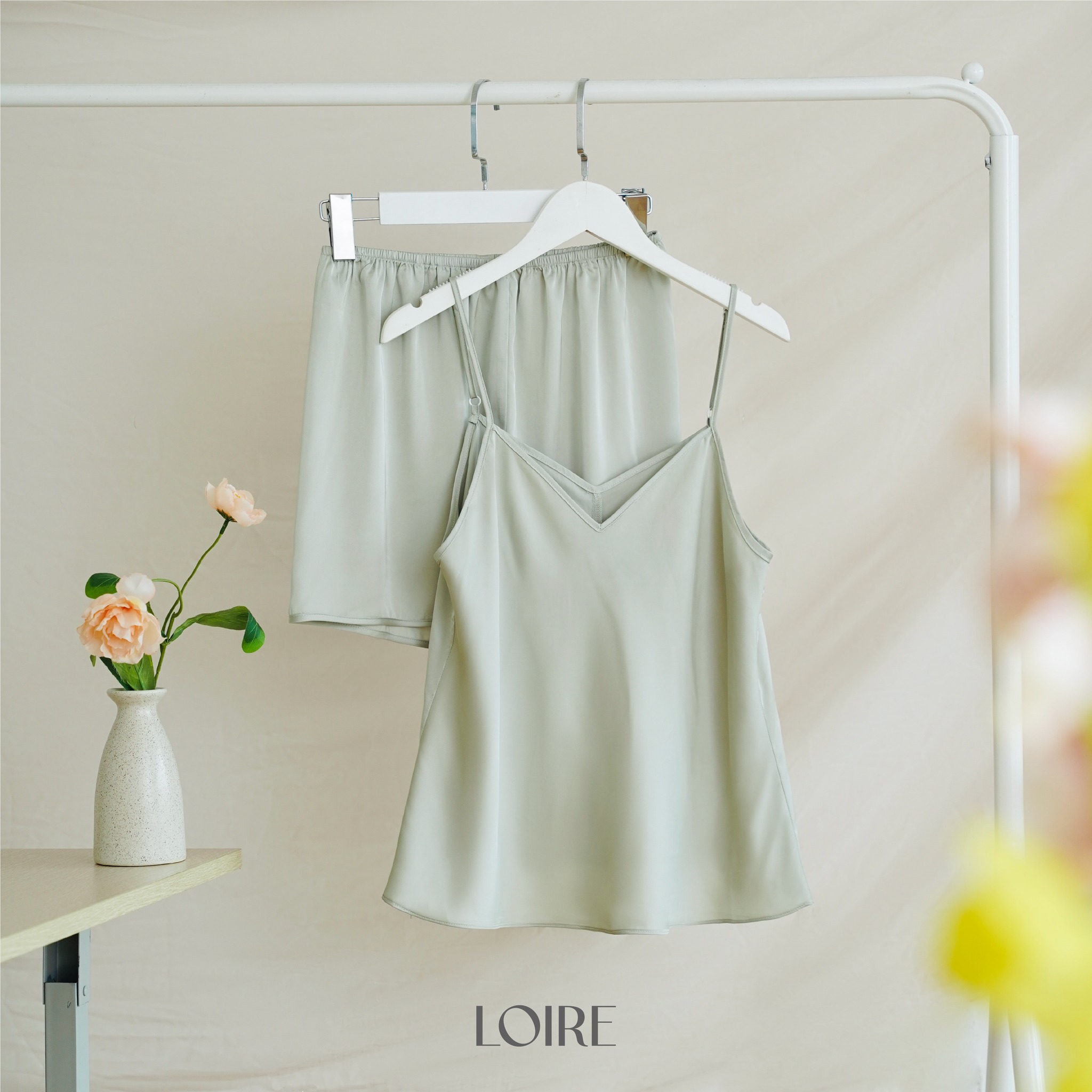 Bộ Đồ Ngủ 2 Dây Basic Loirechic BHDN01