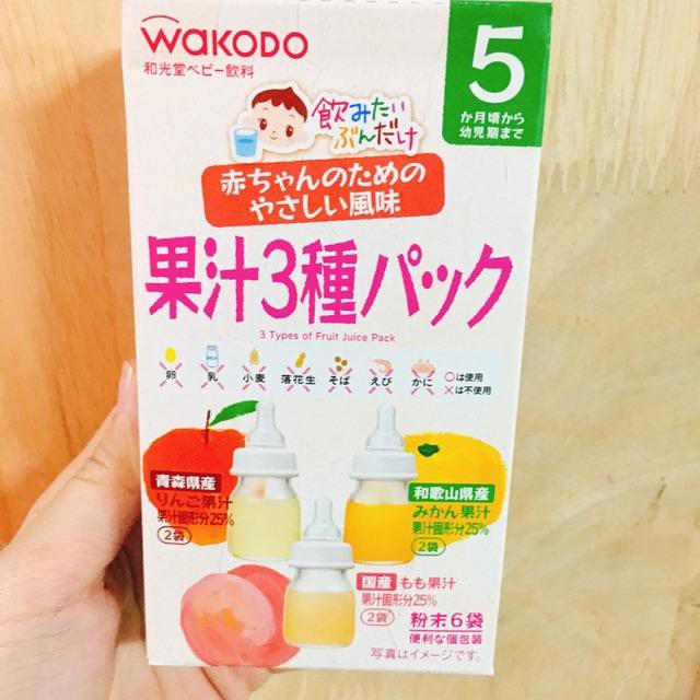 Trà Wakodo đủ vị cho bé hộp 40gr