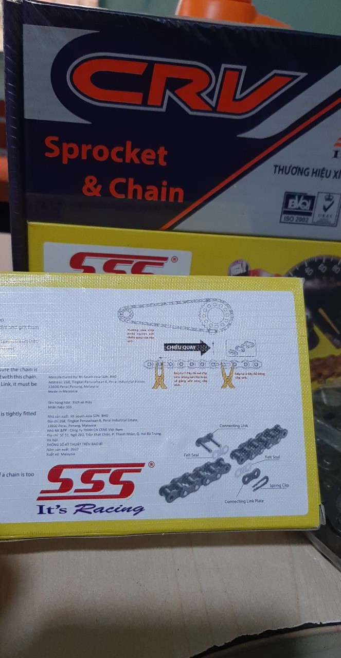 NHÔNG XÍCH XE SIRIUS FI
