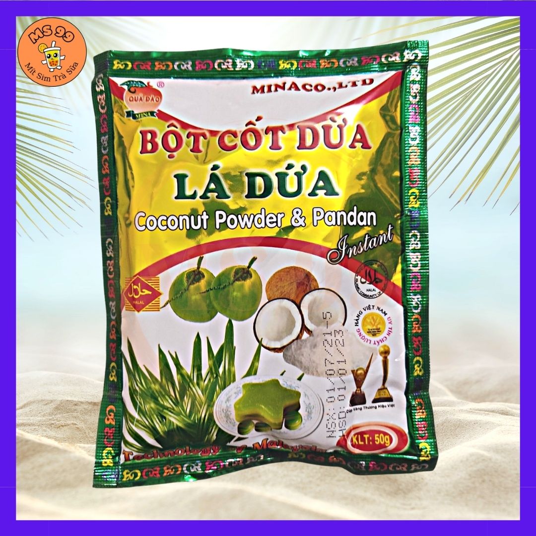 1 gói bột cốt dừa 50gr/bột cốt dừa nguyên chất/MS99