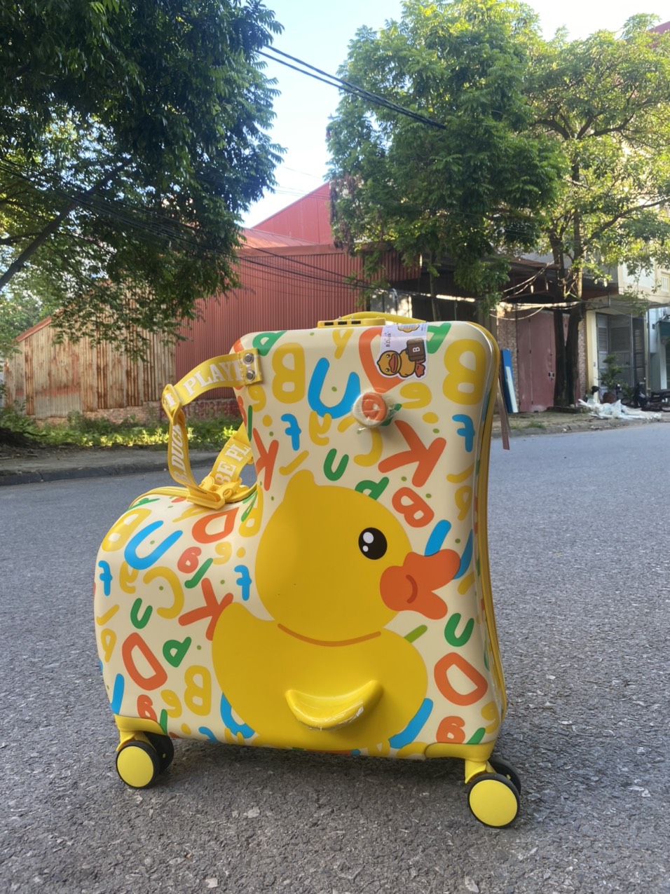 Vali bduck vịt chính hãng siêu kute