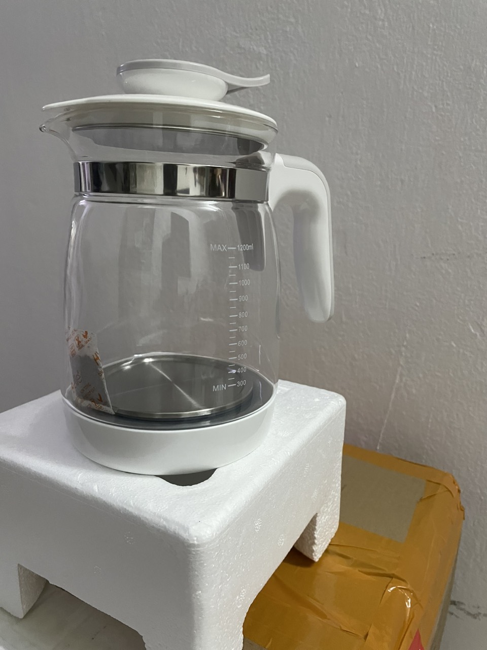 BÌNH THUỶ TINH THAY THẾ -MOAZ BEBE-MB002