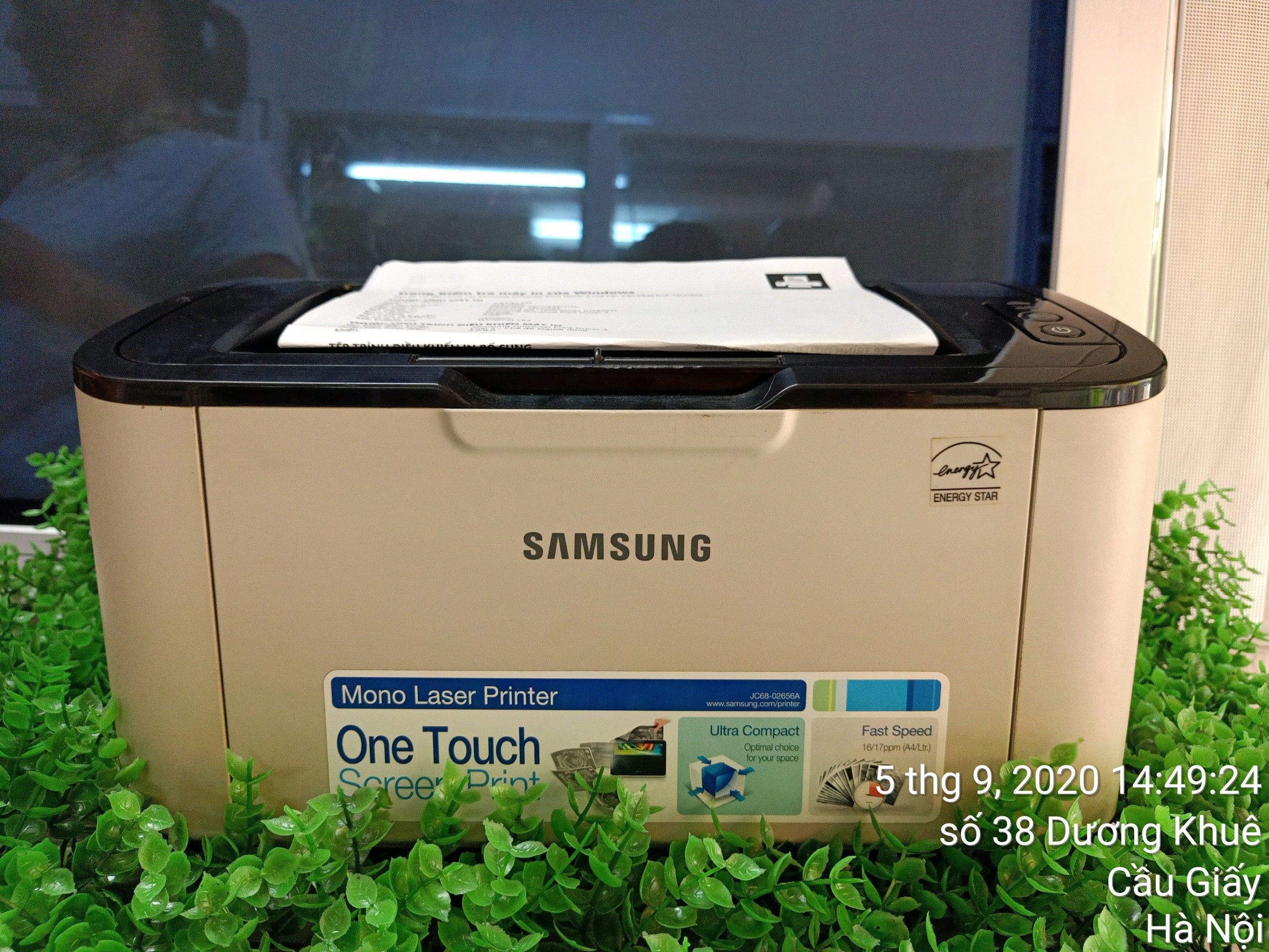Máy in Laser đen trắng Samsung ML-1671 ( Kèm hộp mực , dây nguồn , dây USB mới )