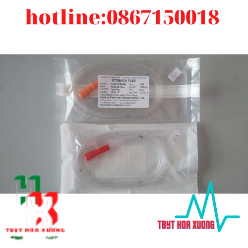 Dây xông cho ăn silicol mền các số 6 ,8, 10,12, 14 ,16 ,18