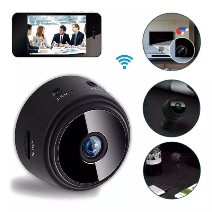 (New 2023) Camera Mini Wifi A9s FULL HD 1080P, Camera Mini A9, Camera Giám Sát An Ninh, Camera Wifi, Tầm Nhìn Ban Đêm Camera Siêu Nhỏ Giám Sát Không Dây, theo Dõi Từ Xa Pro quay phim, ghi âm, chụp hình chất lượng Full HD 1080p- Bảo Hành 12 Tháng