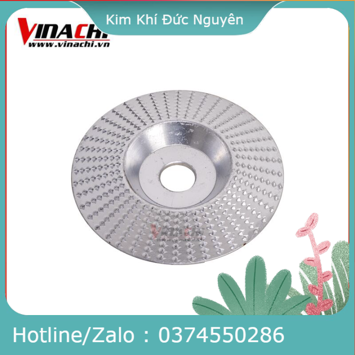 Đĩa chà gỗ - đĩa mài phá gỗ tay vịn cầu thang tượng gỗ, đĩa chà nhám gỗ đa năng kim khí đức nguyên