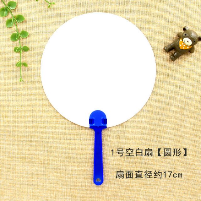 Bộ 10 Quạt Giấy Cho Bé Học Vẽ