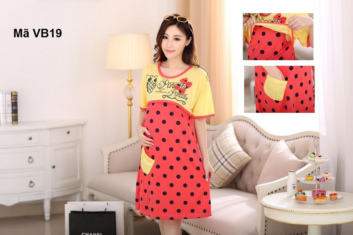 Váy bầu có chỗ cho con bú VB19