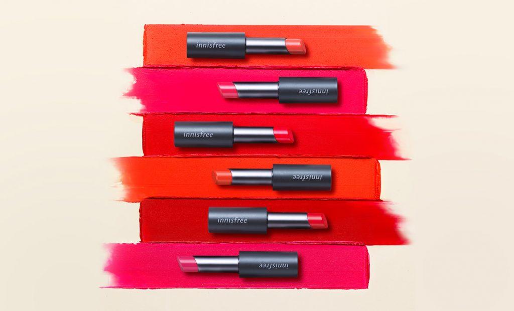 [HCM]SON THỎI VỎ ĐEN INNISFREE REAL FIT LIPSTICK (Ib chọn màu)