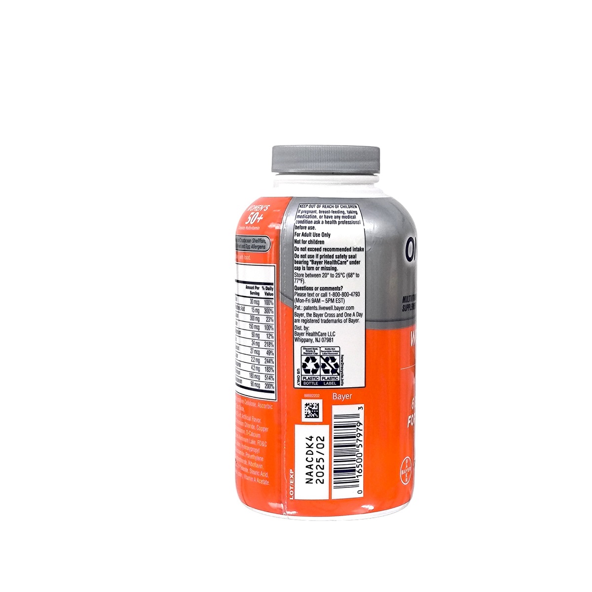 one a day 50+ multi vitamin advantage women formula 300