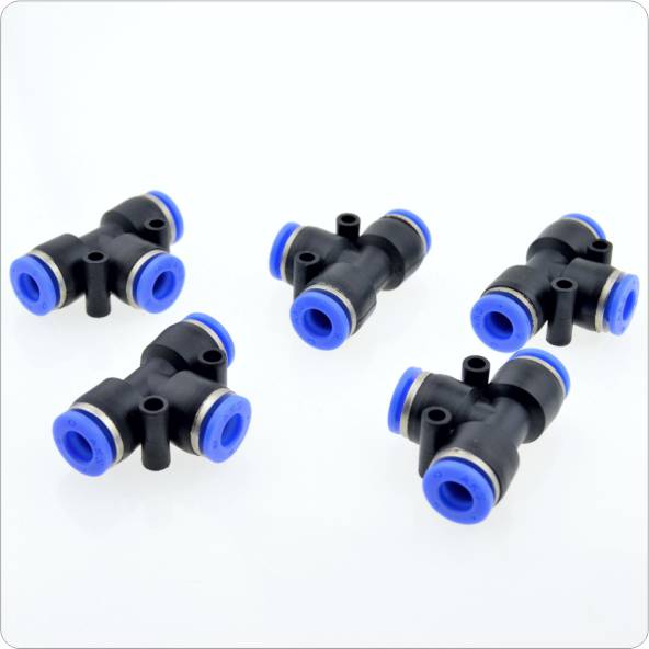 [ 10 chiếc ] Chia T nối nhanh ống 10mm