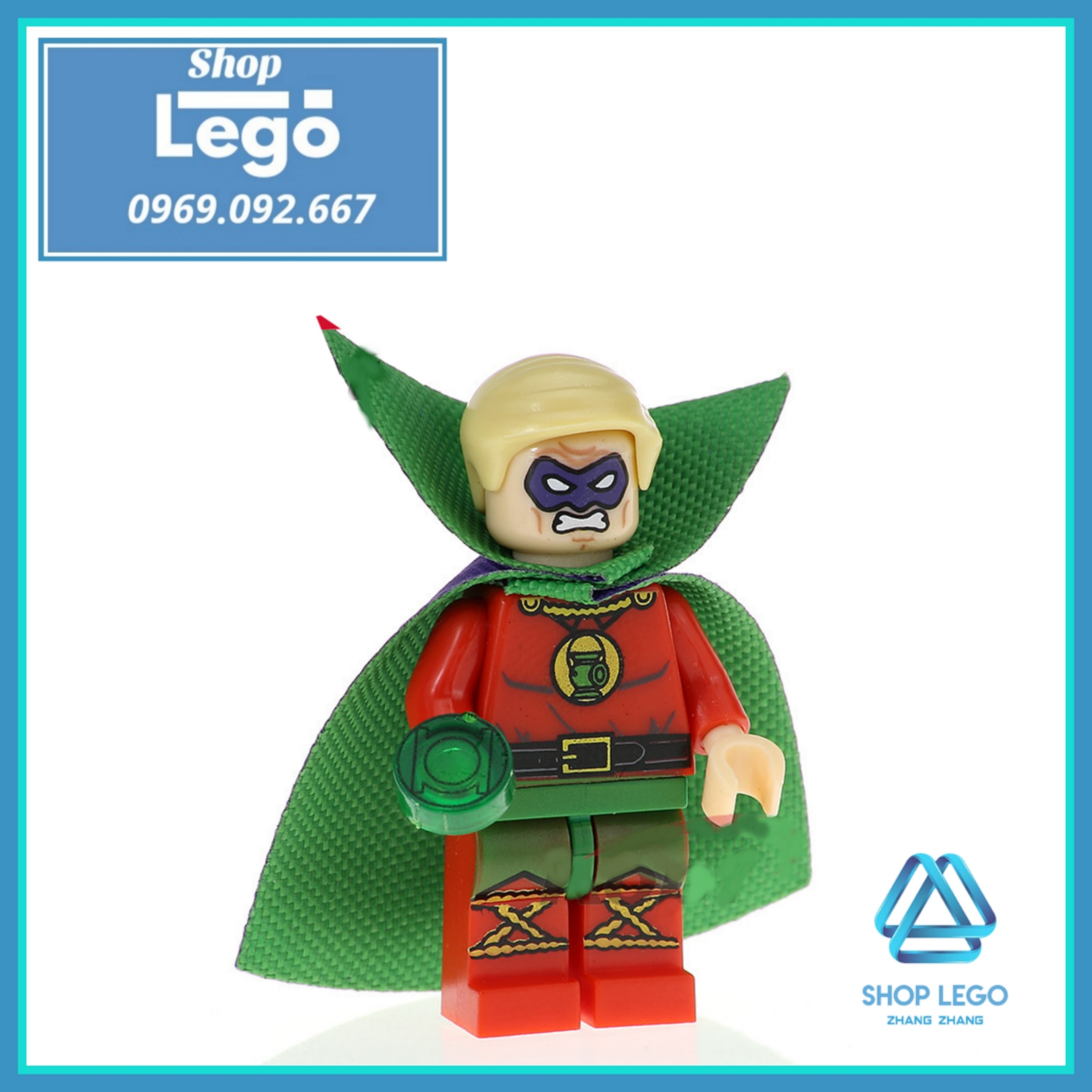 [FREESHIP MAX] Đồ chơi Xếp hình Joker - Spawn - Dr Fate - Rorschach - Super Girl - Green Lantern Minifigures POGO PG8085 [Shop Đồ Chơi Zhang Zhang]