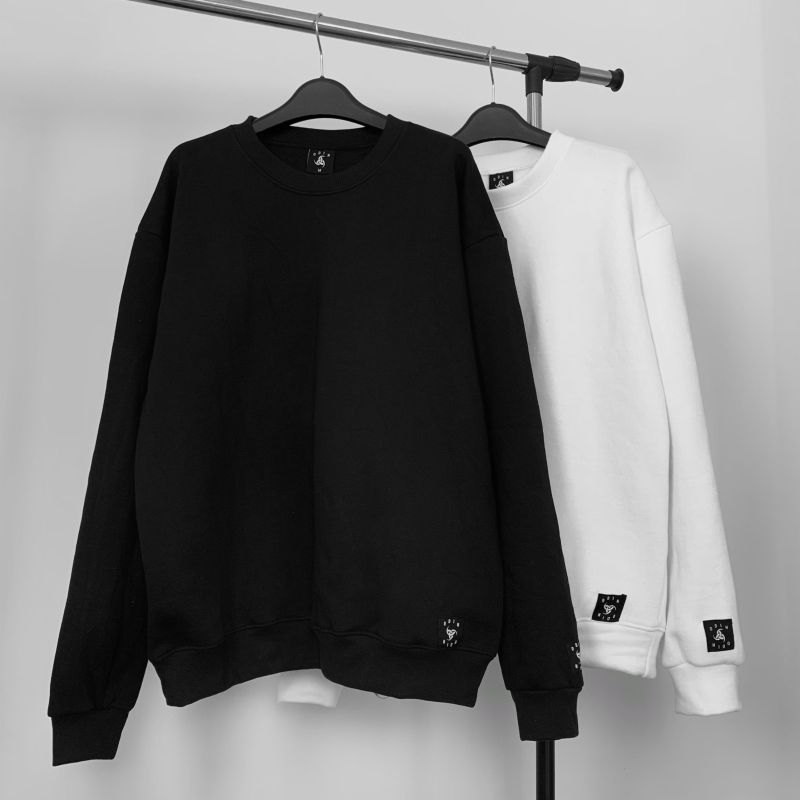 Áo sweater oversize ODIN Basic, áo nỉ dài tay unisex ODIN