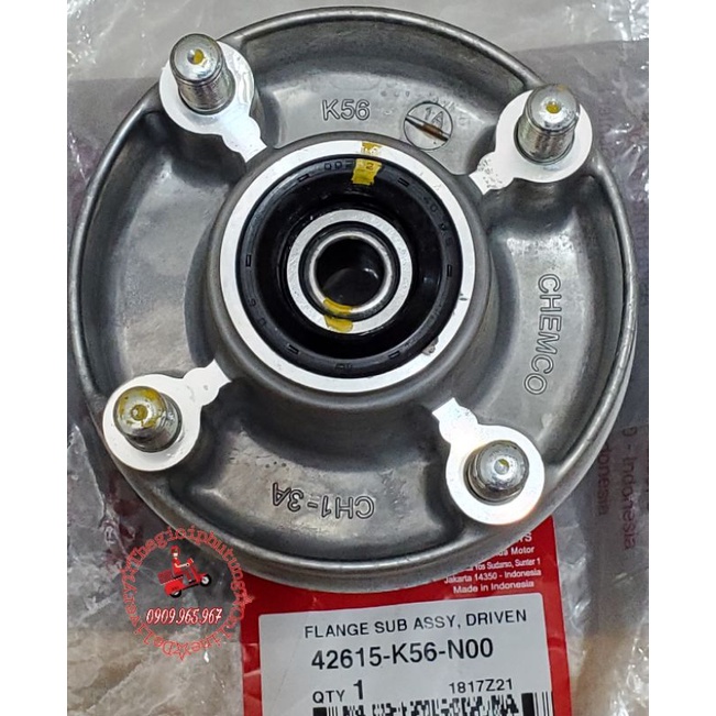 Full bộ cùi dĩa Sonic 150R Zin mới - 42615-K56-N00