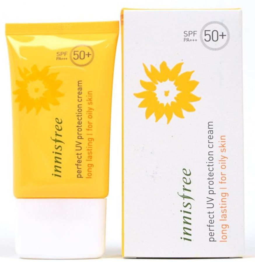 Kem Chống Nắng Innisfree SPF 50+ vàng 50ml