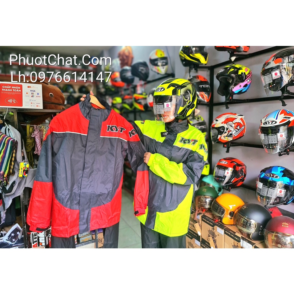 Áo mưa bộ KYT cao cấp