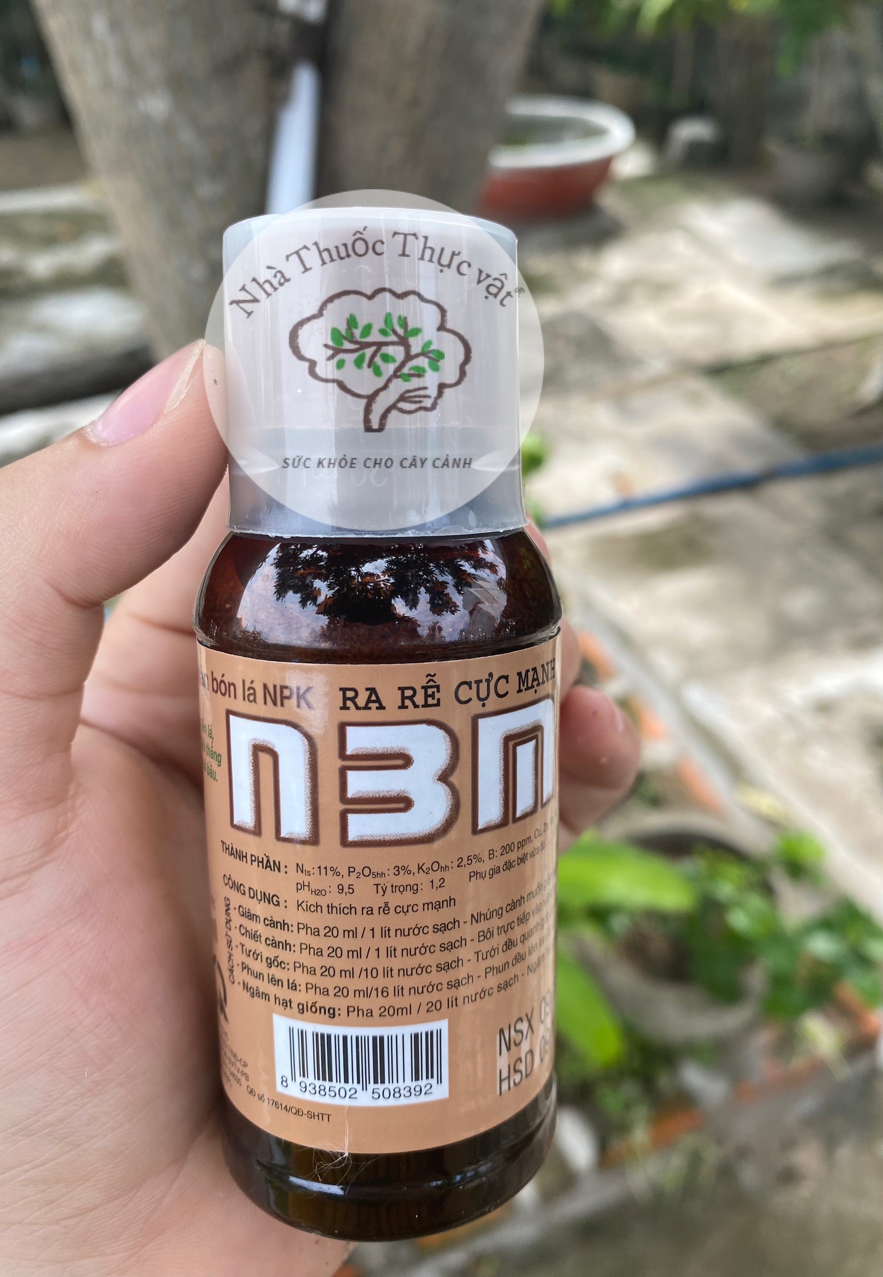 Phân Bón Lá Kích Rễ N3M Dạng Nước 100ml