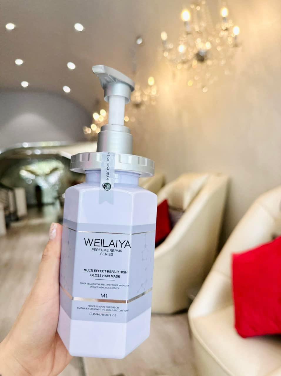 Dầu Hấp Phục Hồi Đa Tầng Liên Kết Tóc Weilaiya 450ml