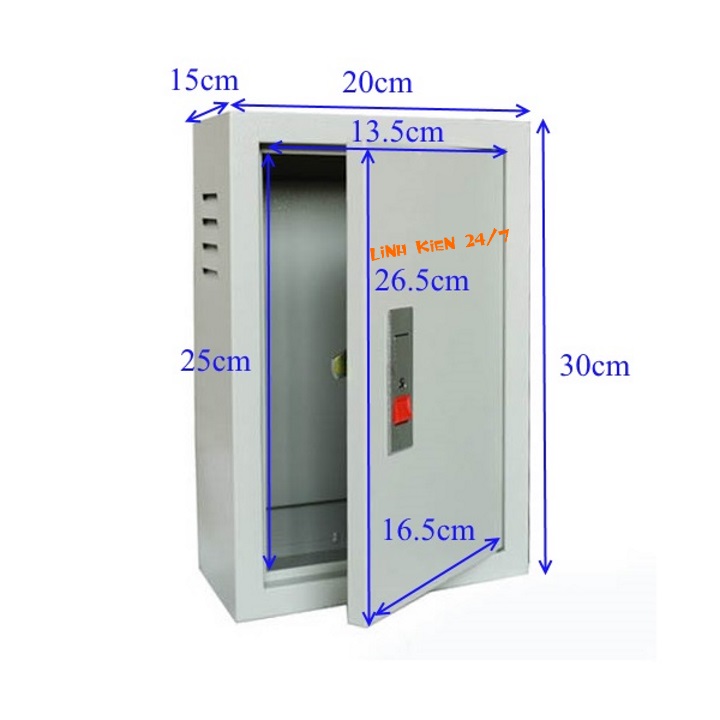 TỦ ĐIỆN NỔI MD 30X20X15CM