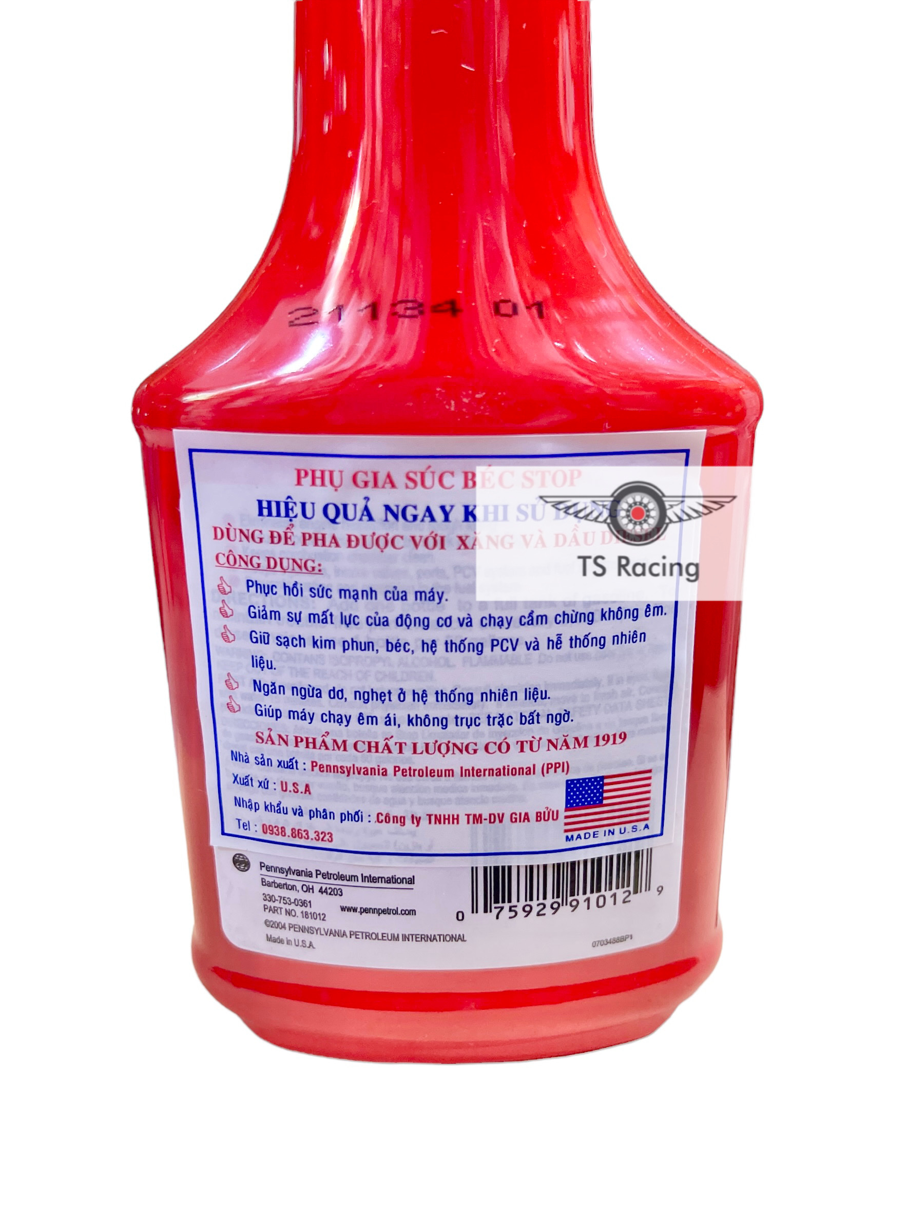 Phụ gia súc péc xăng fuel injection 325ml