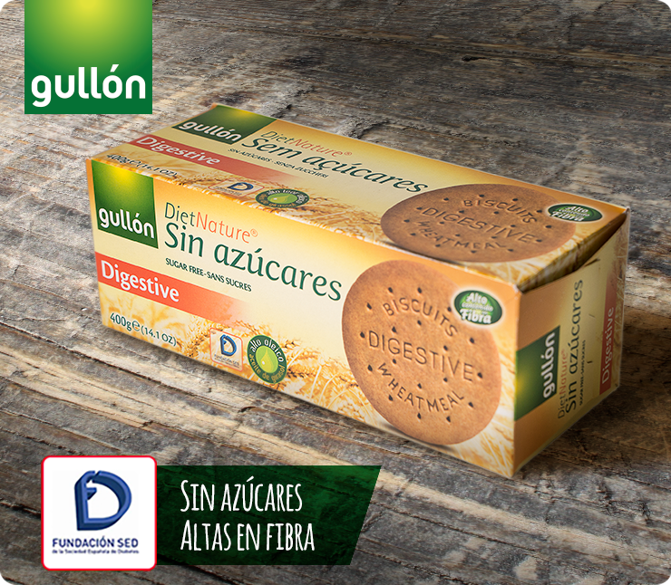 Bánh quy GULLON không đường DIGESTIVE 400g