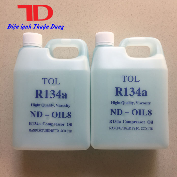 Nhớt Tủ Lạnh R134A - Điện lạnh Thuận Dung