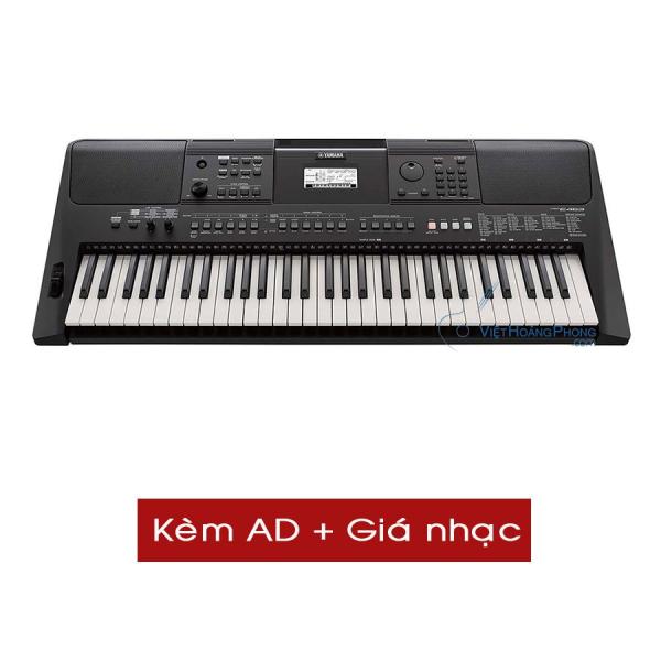 Đàn Organ Yamaha PSR- E463 (Kèm AD + Giá nhạc) - HappyLive Shop