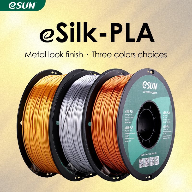Bảng giá Nhựa in 3d ESUN eSilk-PLA Cao Cấp không tạp chất và bọt khí 1kg/Cuộn Phong Vũ