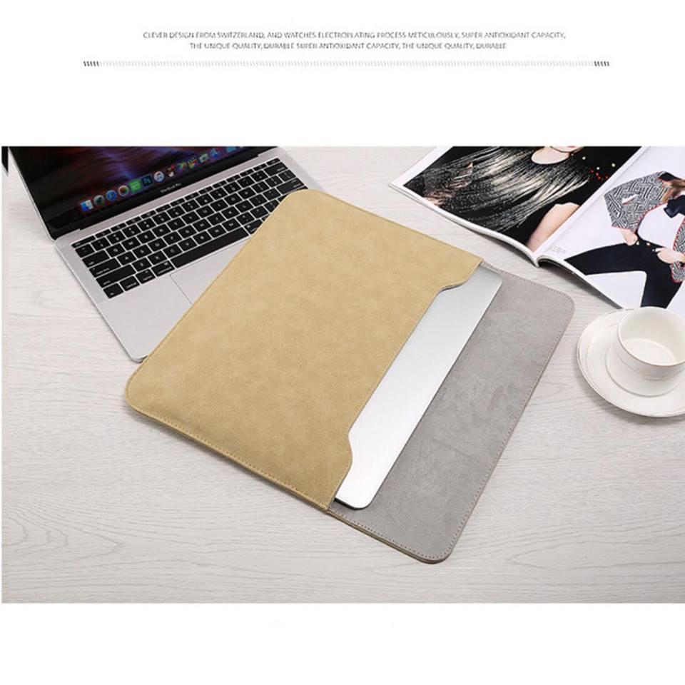 Bao da, túi da đựng Macbook, Laptop, Surface cao cấp (Cho Macbook Pro 13 inch 2016, 2017, 2018)