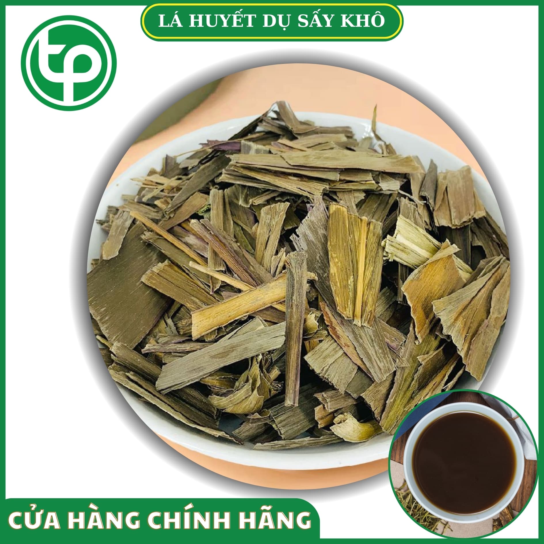 Cây huyết dụ khô 1kg - Hàng sạch thơm cao cấp - Thảo Dược Tấn Phát