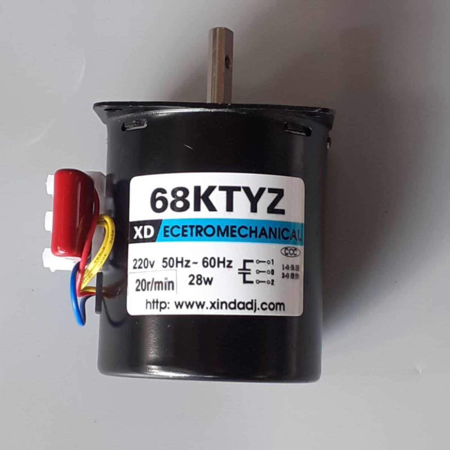 Mô tơ giảm tốc 220V 28w (68ktyz)