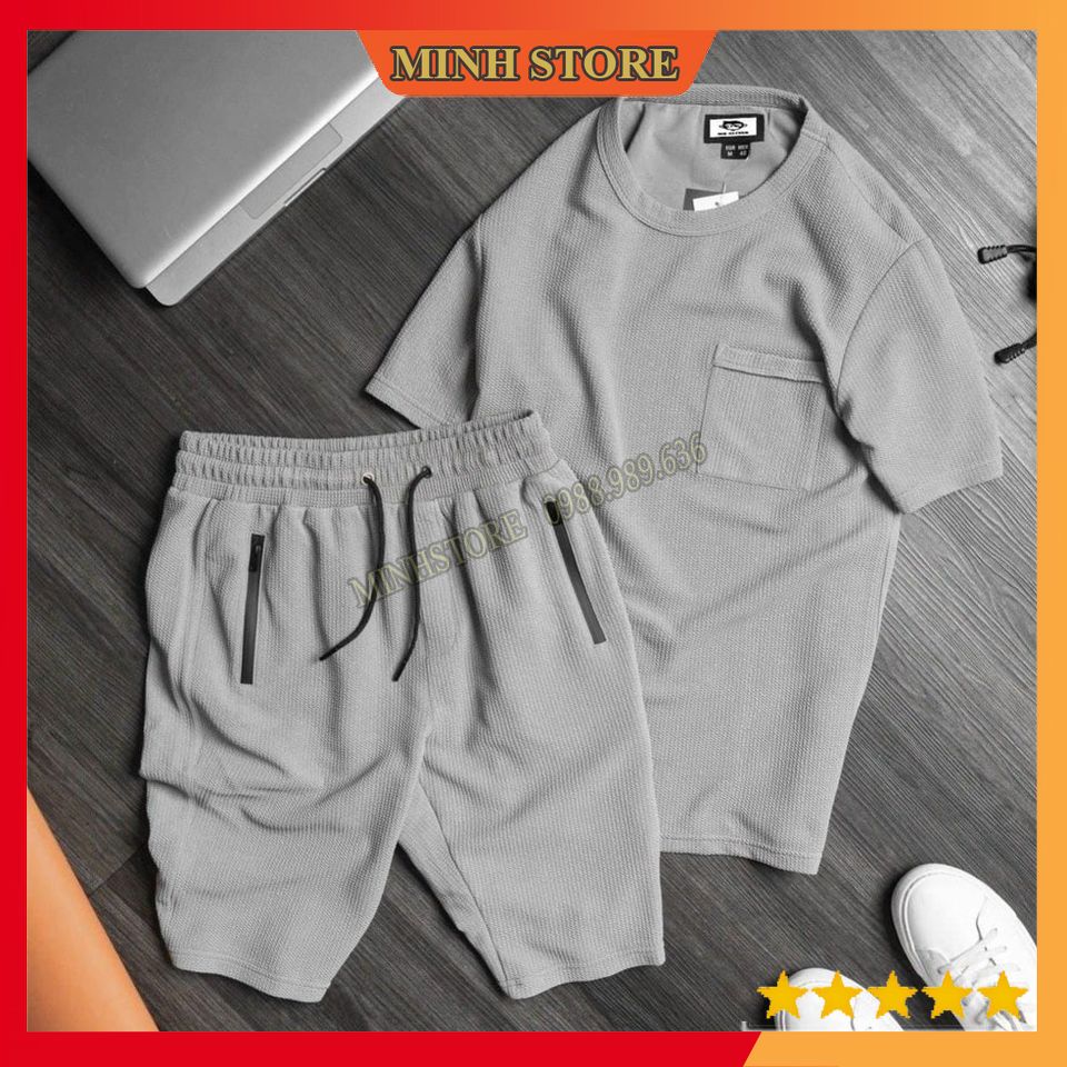 Bộ Đồ Nam XỐP THÁI Thời Trang Cao Cấp Đồ bộ Nam mùa hè Dáng Thể Thao Chất Vải Thun Cotton Độ Co Giãn Nhẹ Bộ Đồ Nam Mang Phong Cách Hàn Quốc BX01- MS66