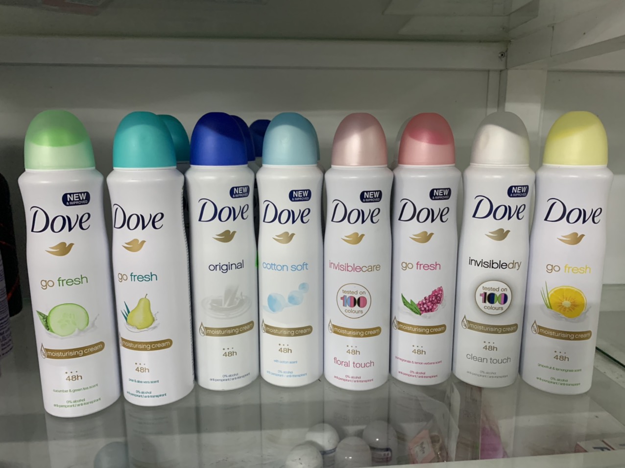 Xịt Khử Mùi Toàn Thân DOVE 150ml