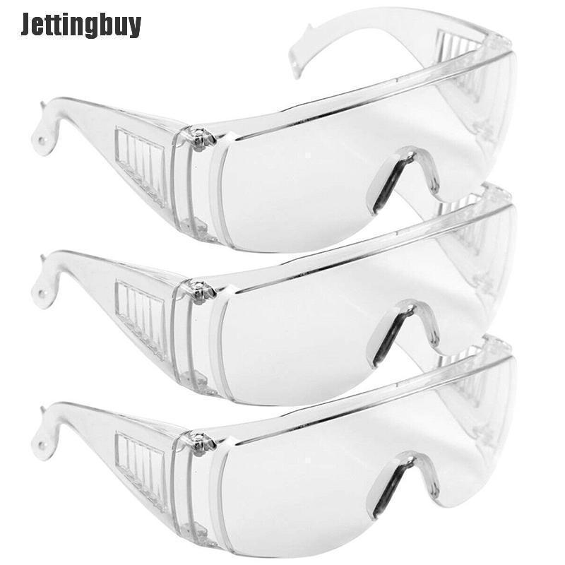 Jettingbuy Fully Sealed Safety Goggles Glasses Eye Protection Work Lab Dustproof Anti-fog