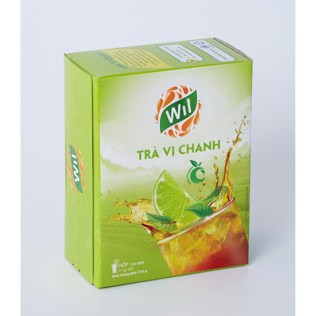 TRÀ VỊ CHANH WIL - Hộp 272g