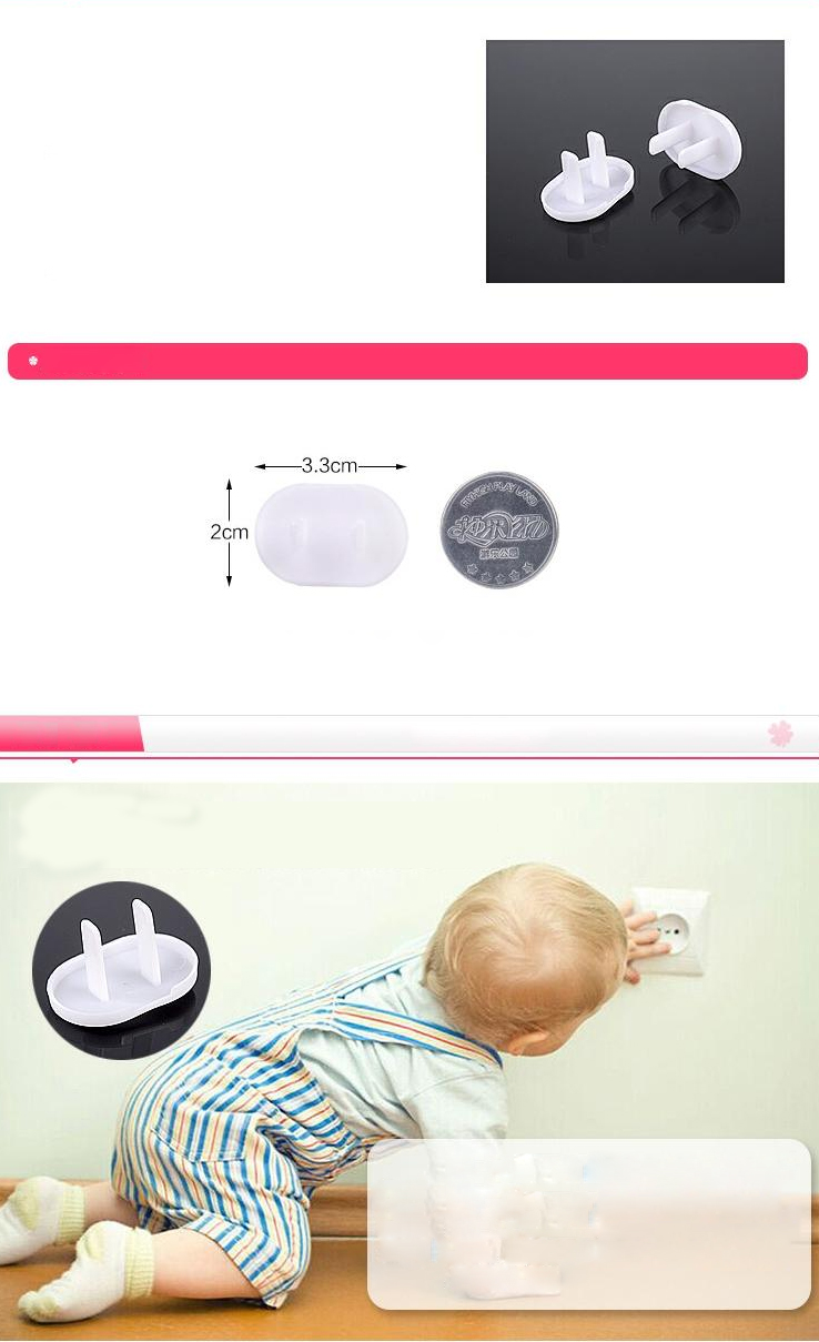Bộ 10 nút bịt ổ điện an toàn cho bé