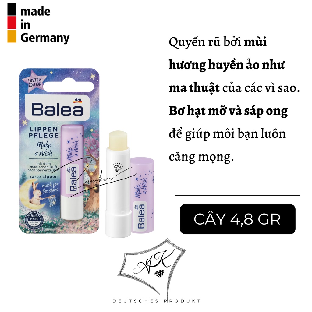 Nội Địa Đức - Son Dưỡng Môi Balea